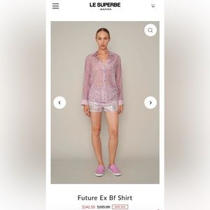 Le Superbe Future EX BF Shirt 4 / Violetta Bandana